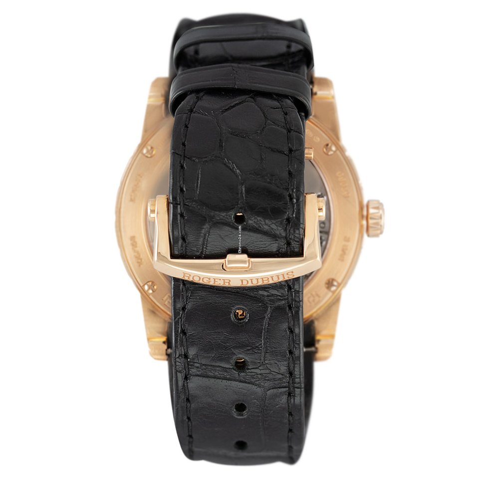IMG_9081 Roger Dubuis Excalibur Mens watch Unisex Automatic Rose gold RDDBEX0348 Replica 4
