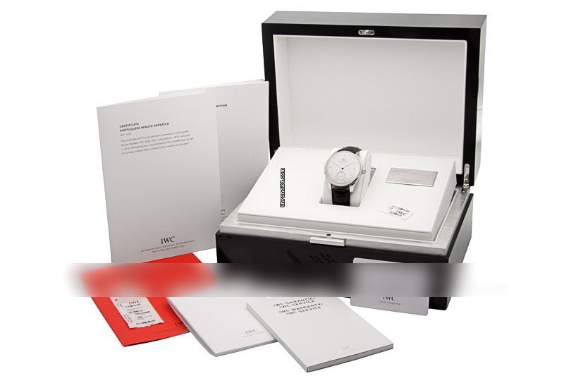 IWC Portuguese Minute Repeater Manual winding Platinum IW544906 Replica 4