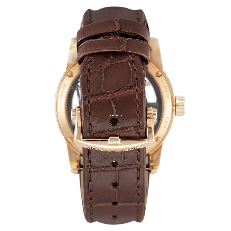 IMG_9081 Roger Dubuis Excalibur Mens watch Unisex Automatic Rose gold RDDBEX0392 Replica 4