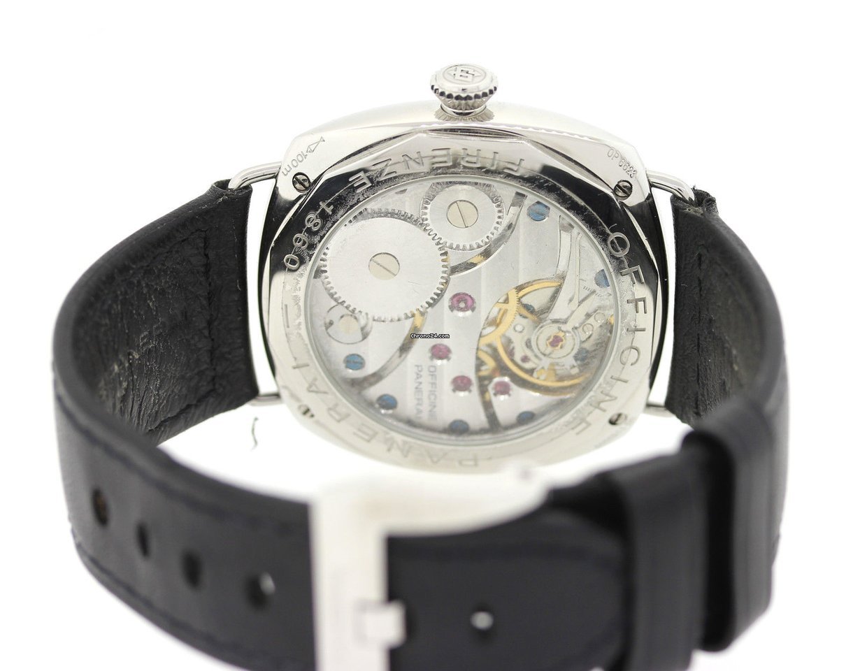 Panerai Radiomir Mens watch Unisex Manual winding Steel PAM00210 Replica 4