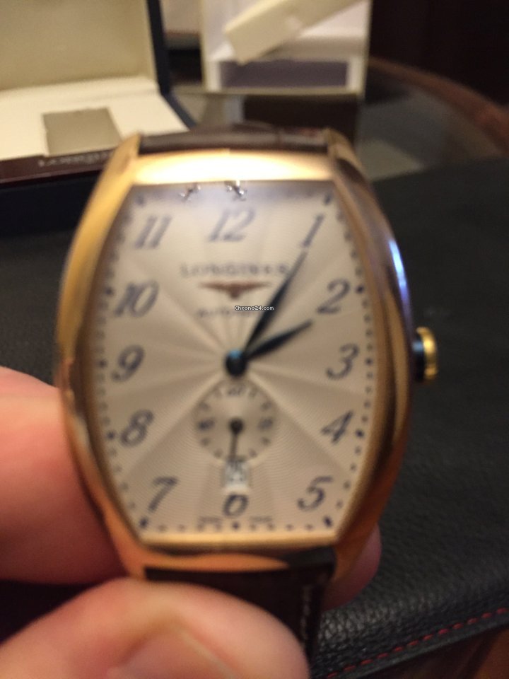 IMG_9081 Longines Evidenza Mens watch Unisex Automatic Rose gold L2.642.8 Replica 4