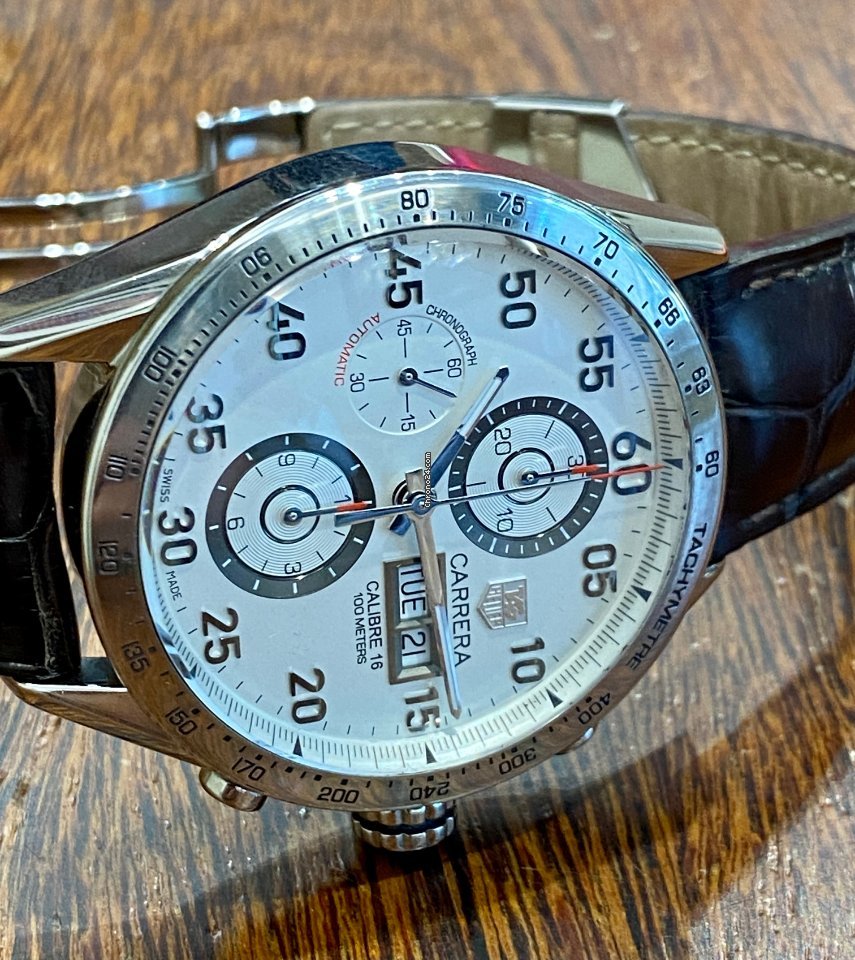IMG_9081 TAG Heuer Carrera Mens watch Unisex Automatic Steel CR2A11 Replica 4