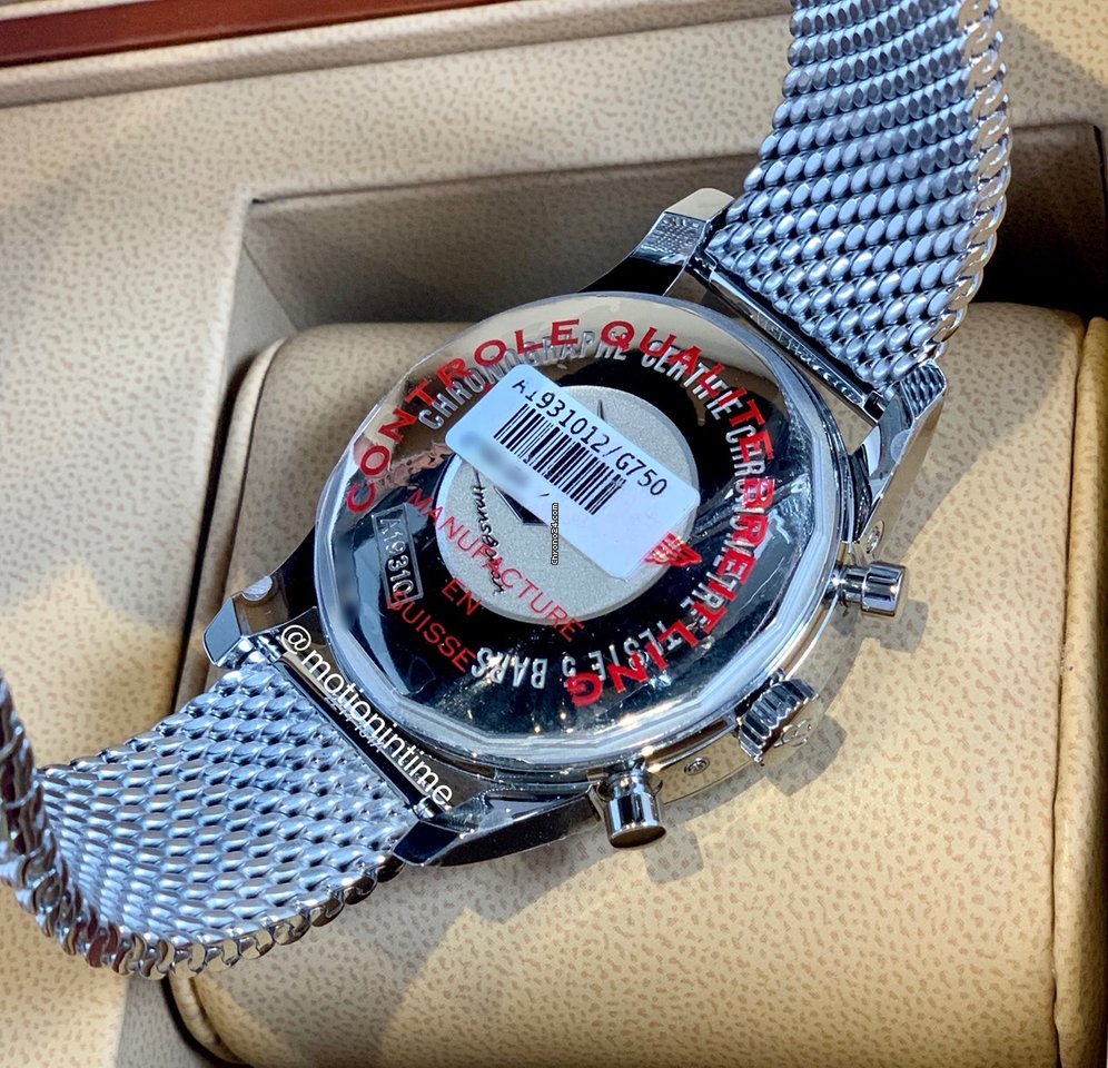 IMG_9081 Breitling Transocean Chronograph 1461 Mens watch Unisex Automatic Steel A1931012 G750 Replica 4