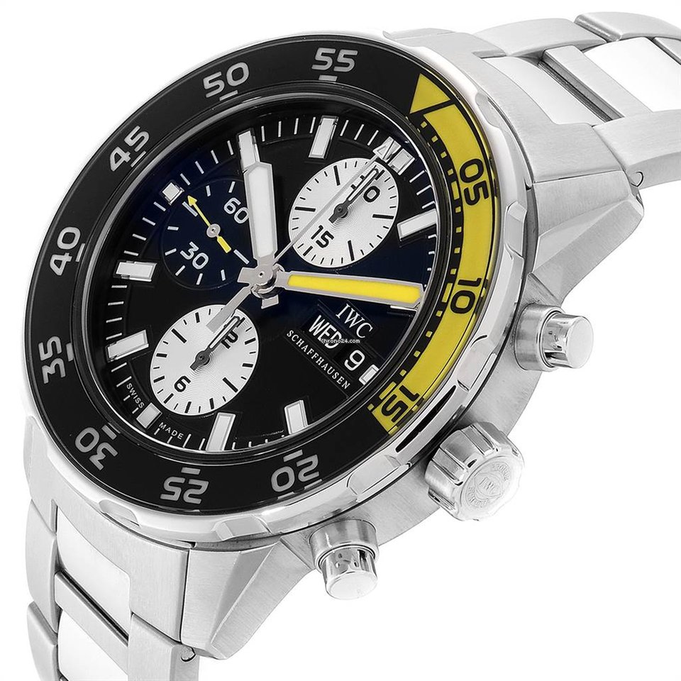 IMG_9081 IWC Aquatimer Chronograph Mens watch Unisex Automatic Steel IW376701 Replica 4