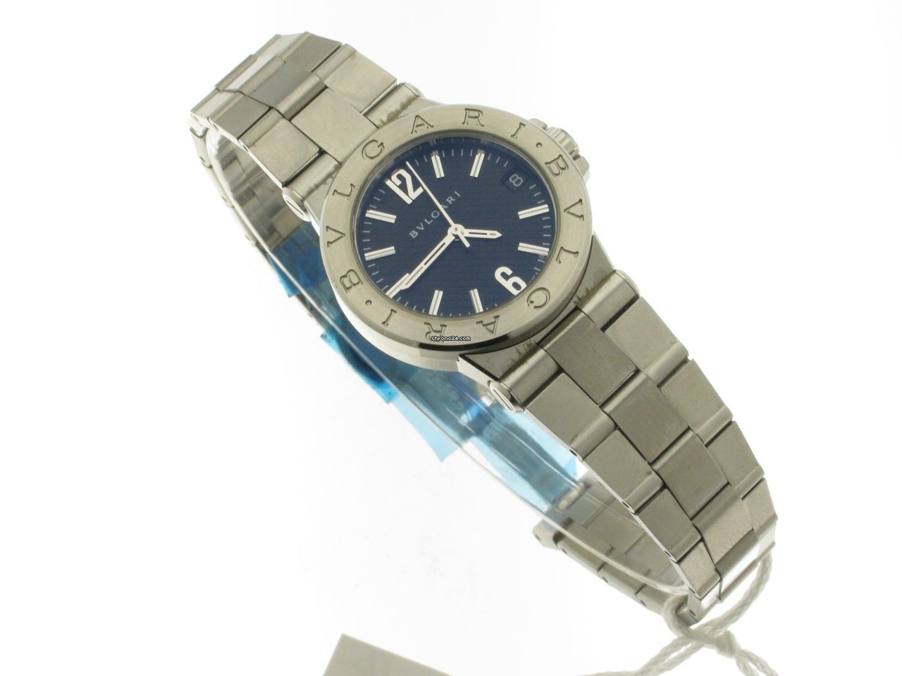 Bulgari Diagono Mens watch Unisex Quartz Steel DG29BSSD Replica 4