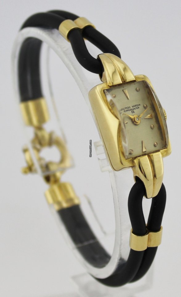 Ulysse Nardin Womens watch Manual winding Yellow gold 640185 Replica 4