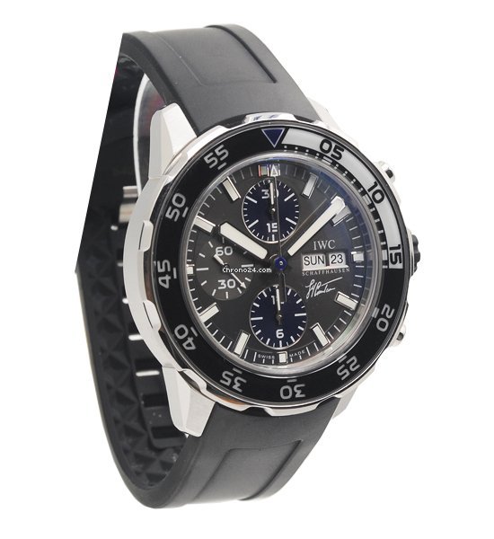 IWC Aquatimer Chronograph Mens watch Unisex Automatic Steel IW376706 Replica 4