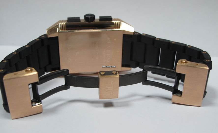 IMG_9081 Jaeger-LeCoultre Reverso Squadra Chronograph GMT Mens watch Unisex Automatic Rose gold Q7012671 Replica 4