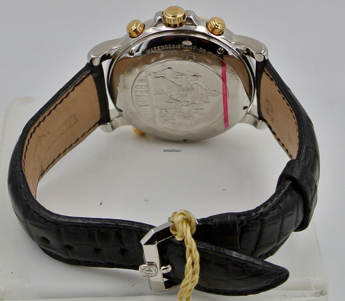 Ulysse Nardin Automatic Gold Steel 575-2 Replica 4