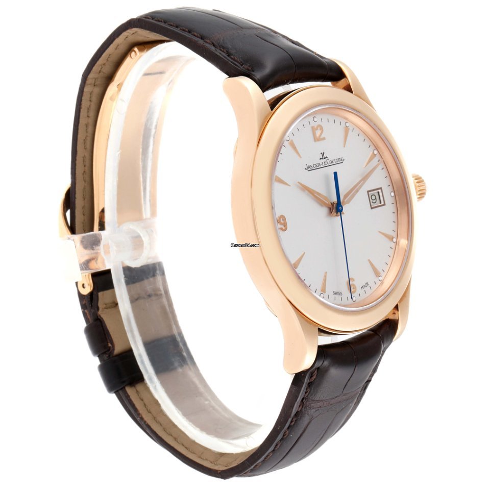 IMG_9081 Jaeger-LeCoultre Master Control Date Mens watch Unisex Automatic Rose gold 147.2.37.S Replica 4