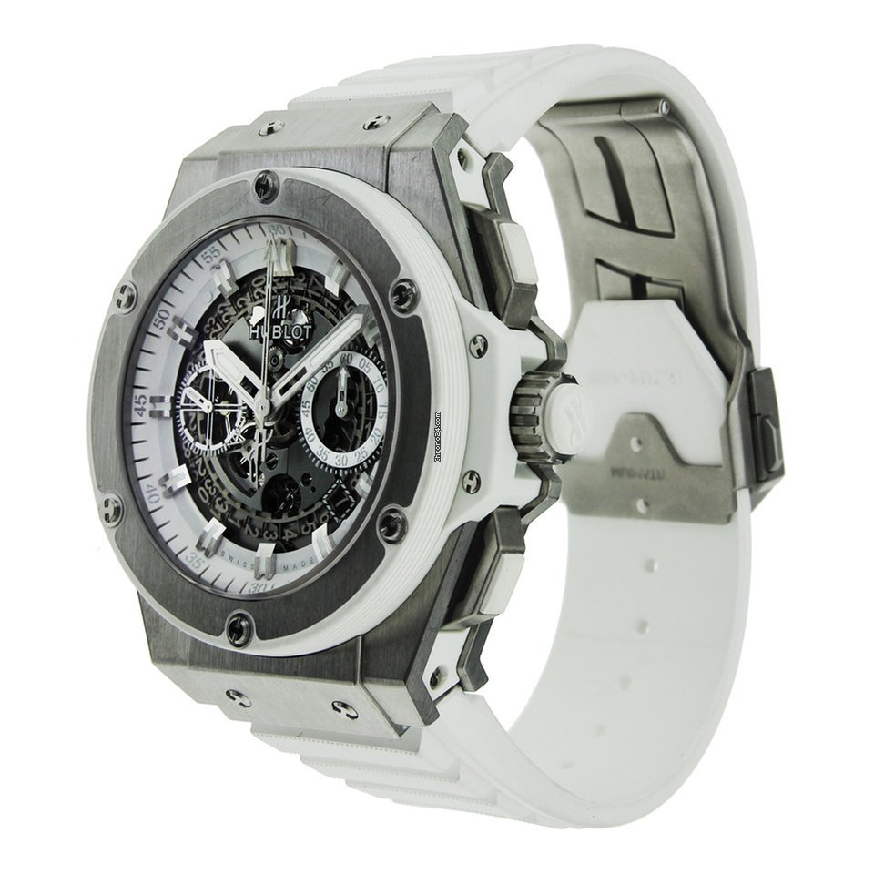 IMG_9081 Hublot King Power Mens watch Unisex Automatic Titanium 701.NE.0127.GR Replica 4