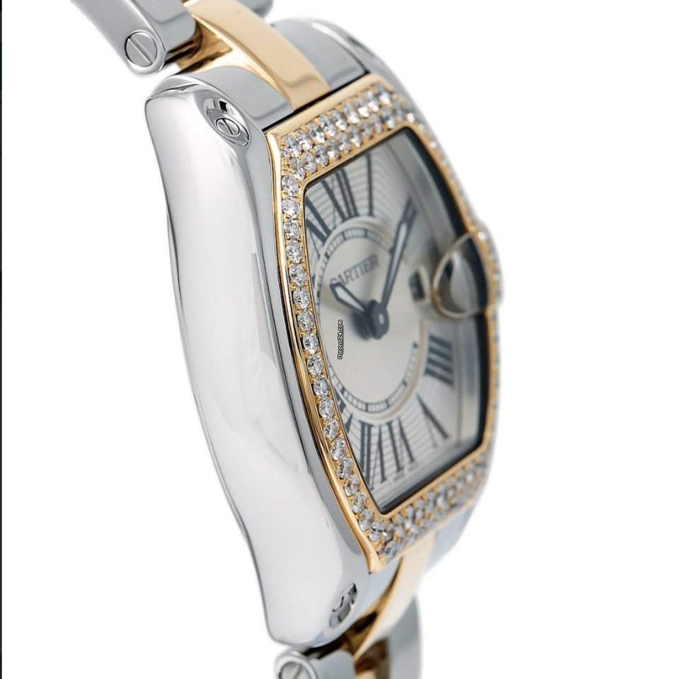 Cartier Roadster Womens watch Quartz Gold Steel W62026Y4 Replica 4