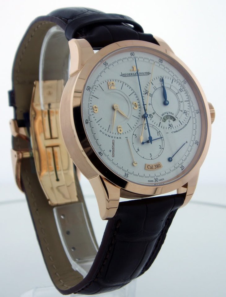IMG_9081 Jaeger-LeCoultre Duometre Mens watch Unisex Manual winding Rose gold 601.24.20 Replica 4