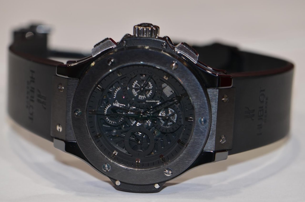 IMG_9081 Hublot Big Bang Aero Bang Mens watch Unisex Automatic Steel 310.CM.1110.RX Replica 4