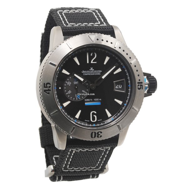 IMG_9081 Jaeger-LeCoultre Master Compressor Diving GMT Mens watch Unisex Automatic Titanium Q184T770 Replica 4