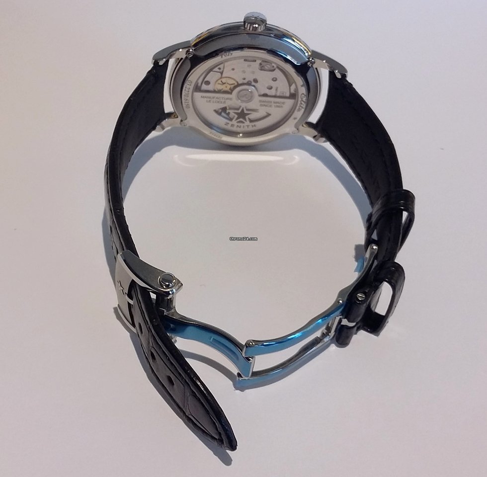 Zenith Elite 6150 Mens watch Unisex Automatic Steel 03.2270.6150 01.493 Replica 4