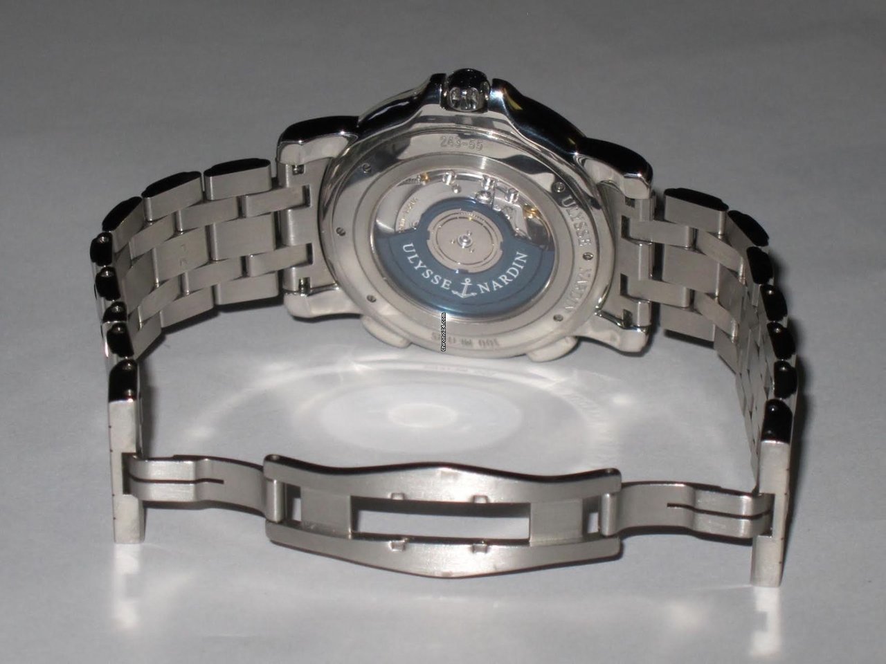 IMG_9081 Ulysse Nardin Dual Time Mens watch Unisex Automatic Steel 243-55-7 91 Replica 4
