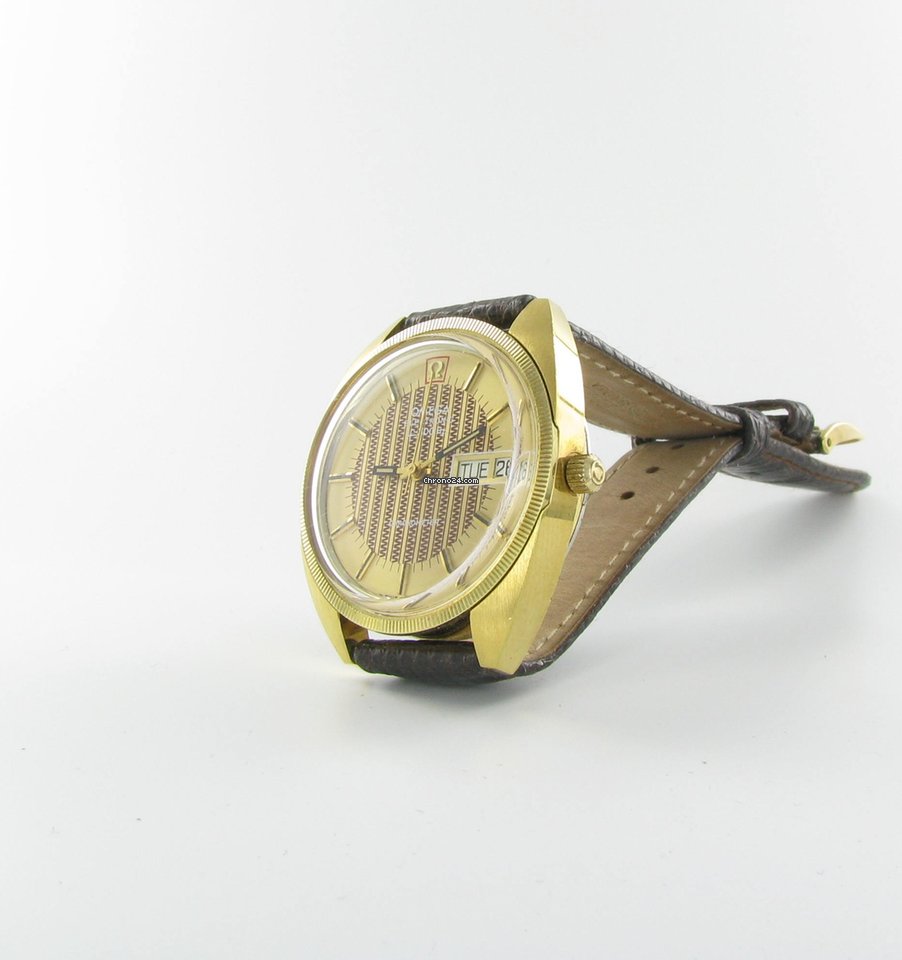 IMG_9081 Omega Mens watch Unisex Quartz Gold Steel 1980045 Replica 4
