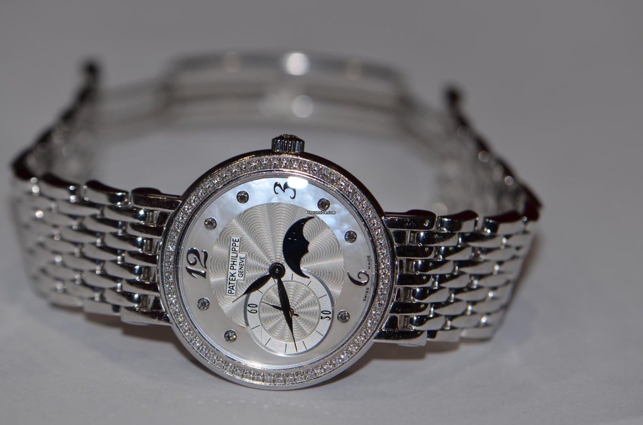 IMG_9081 Patek Philippe Calatrava Womens watch Manual winding White gold 4958 1G Replica 4