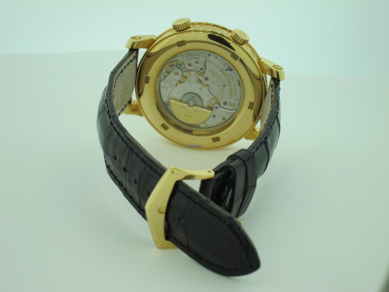 IMG_9081 Patek Philippe Celestial Mens watch Unisex Automatic Yellow gold 5102J Replica 4