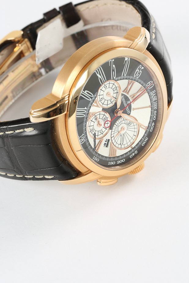 IMG_9081 Audemars Piguet Millenary Chronograph Mens watch Unisex Automatic Rose gold 26145OR.OO.D093.CR.01 Replica 4