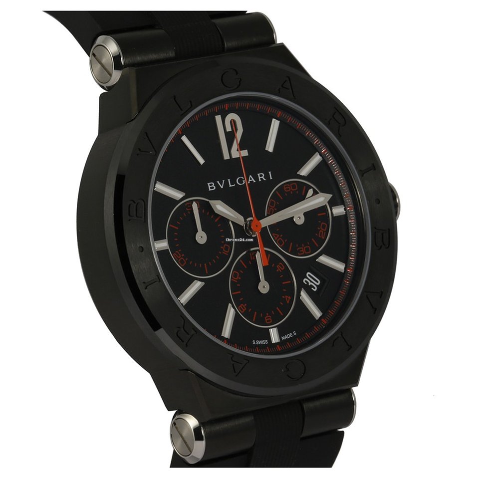 Bulgari Diagono Automatic Ceramic DG 42 BS CC H Replica 4