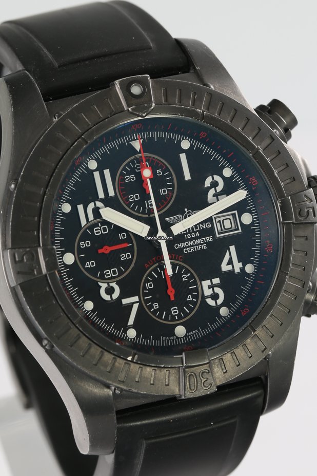 IMG_9081 Breitling Super Avenger Mens watch Unisex Automatic Steel M13370 Replica 4
