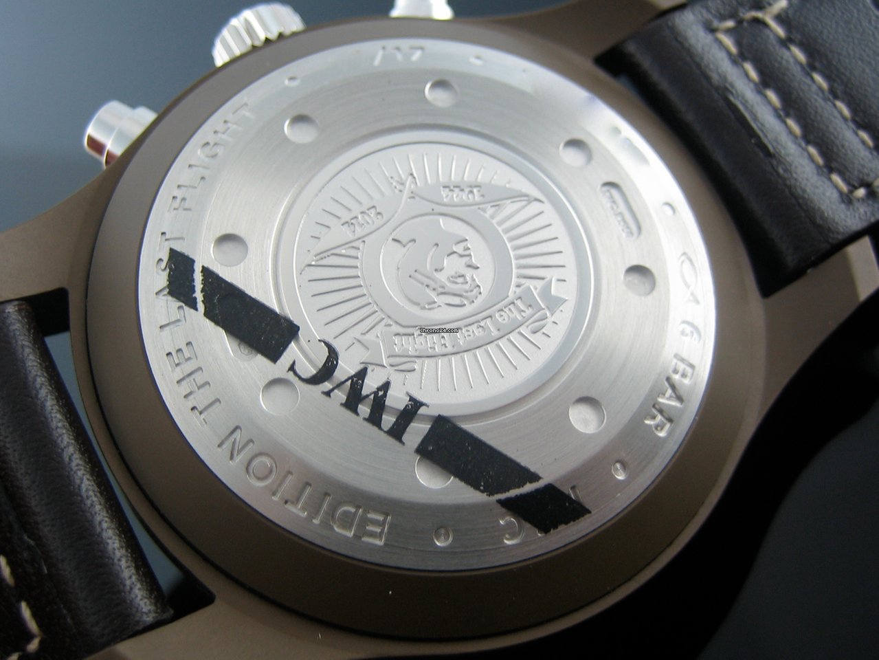 IMG_9081 IWC Pilot Chronograph Mens watch Unisex Automatic Ceramic IW388005 Replica 4