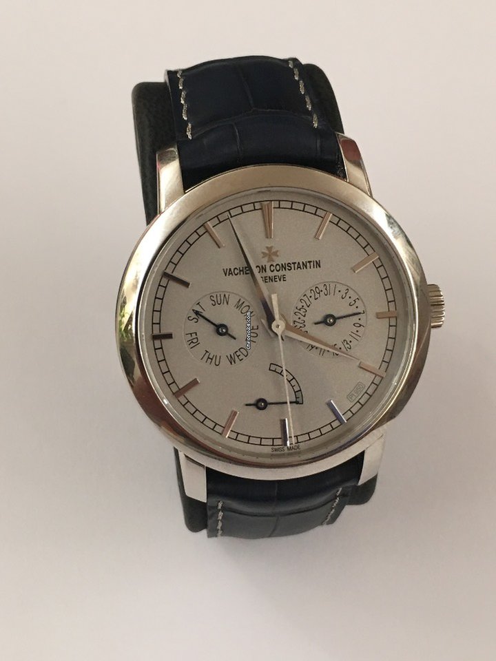 IMG_9081 Vacheron Constantin Traditionnelle Mens watch Unisex Automatic Platinum 85290 000P-9947 Replica 4