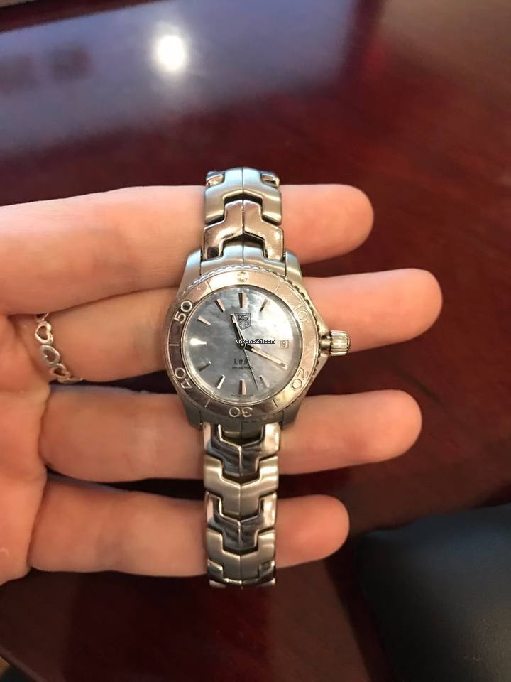 IMG_9081 TAG Heuer Link Lady Womens watch Quartz Steel WJ1316 Replica 4