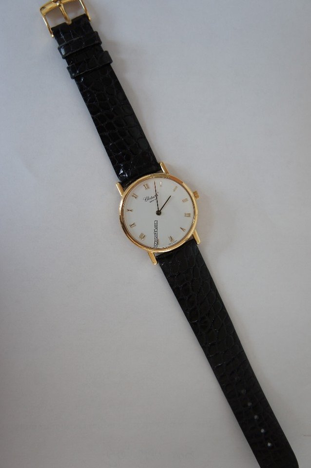 Chopard Classic Mens watch Unisex Manual winding Yellow gold 163154-0001 Replica 4