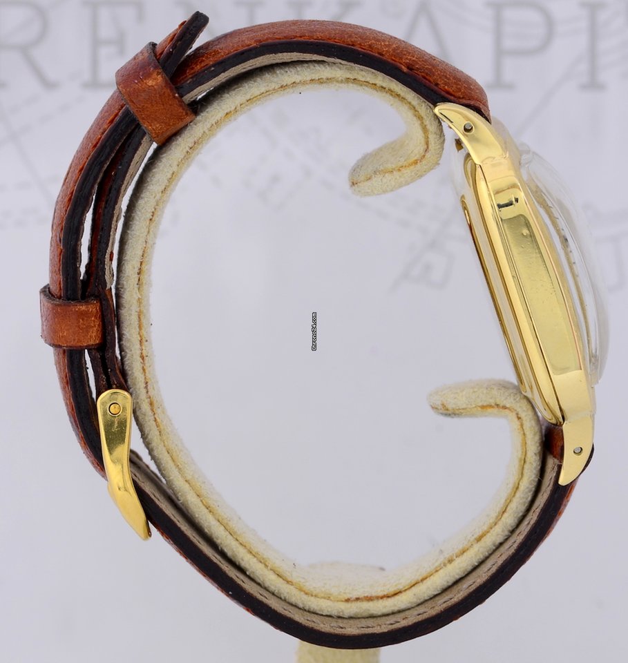 Patek Philippe Vintage Mens watch Unisex Manual winding Yellow gold 2514 Replica 4