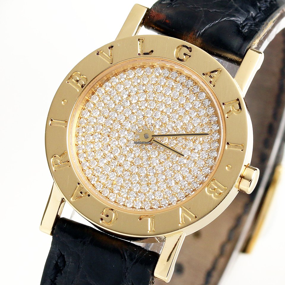 IMG_9081 Bulgari Bulgari Womens watch Quartz Yellow gold BB26 DGL Replica 4