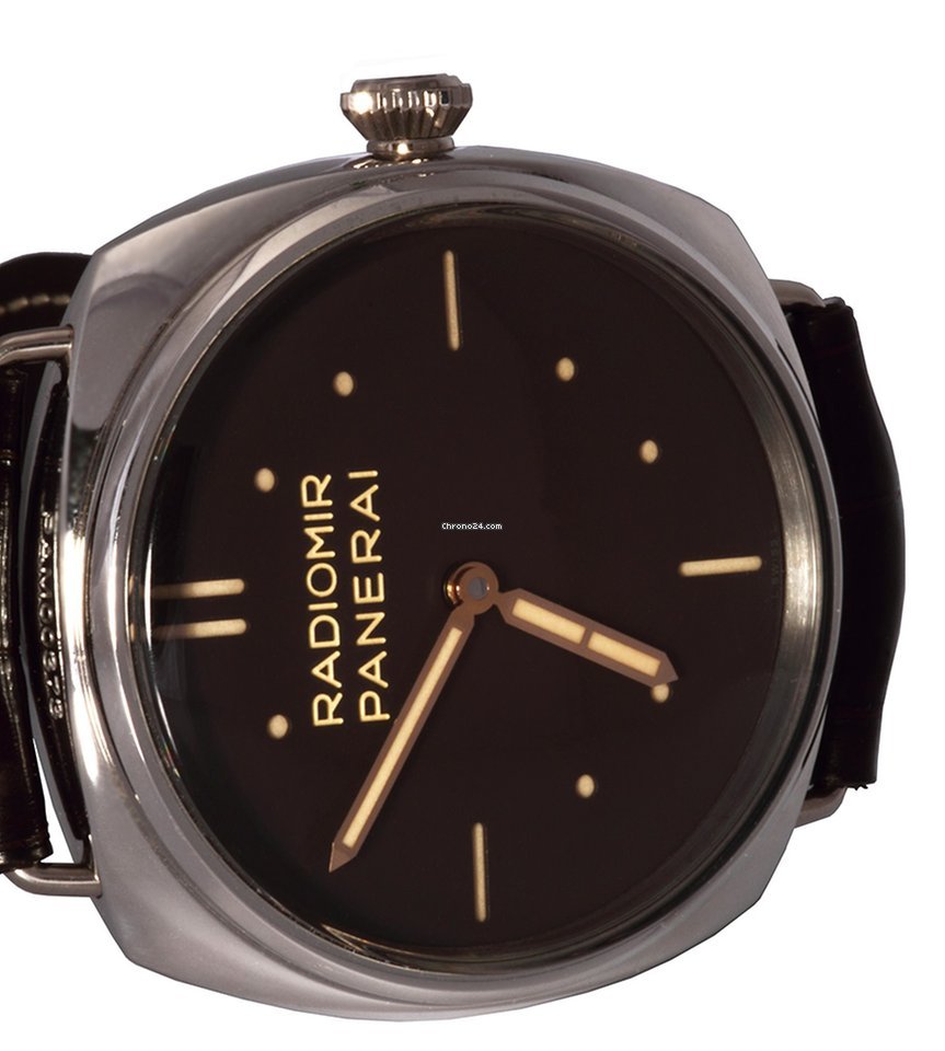 Panerai Special Editions Mens watch Unisex Manual winding Platinum PAM 00373 Replica 4