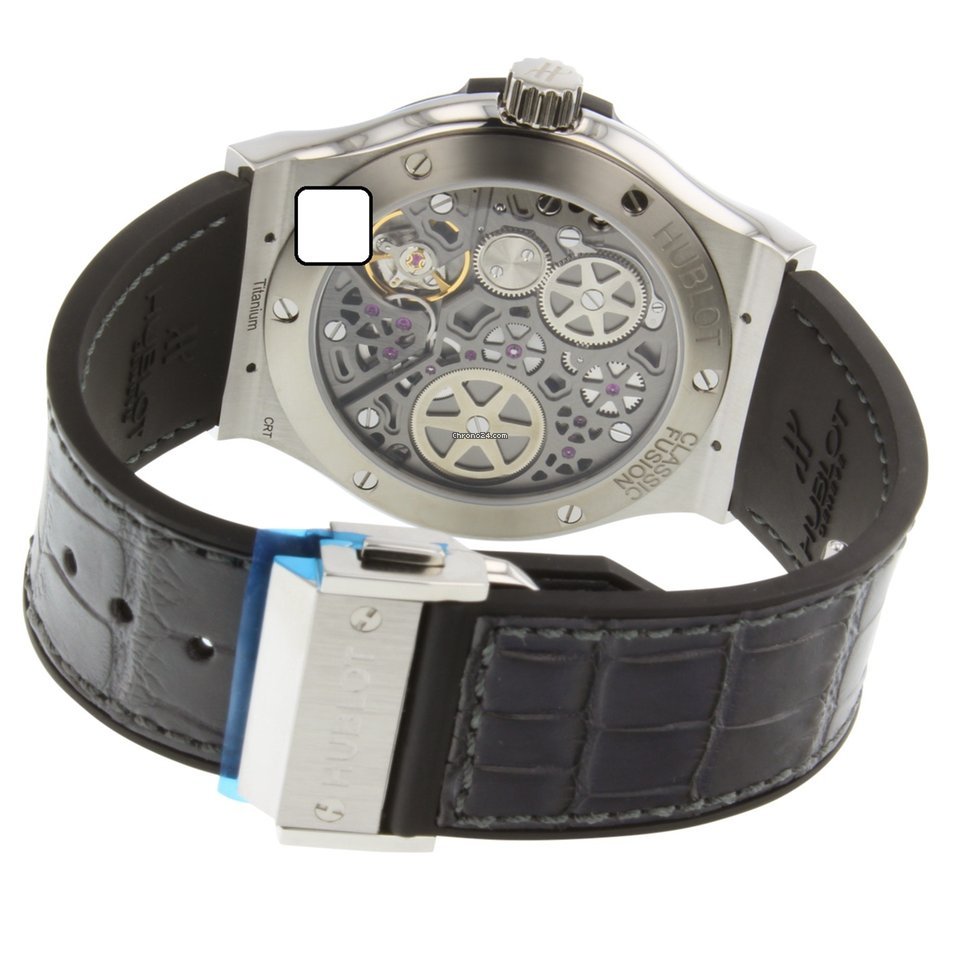 IMG_9081 Hublot Classic Fusion Mens watch Unisex Manual winding Titanium 516NX7070LR Replica 4