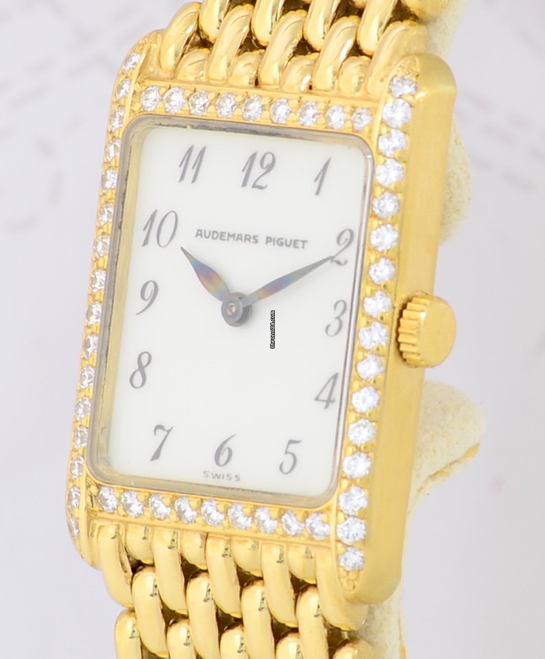 Audemars Piguet Womens watch Quartz Yellow gold C440 AP Gold Replica 4
