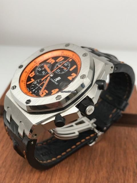 IMG_9081 Audemars Piguet Royal Oak Offshore Chronograph Volcano Mens watch Unisex Automatic Steel 26170ST.OO.D101CR.01 Replica 4