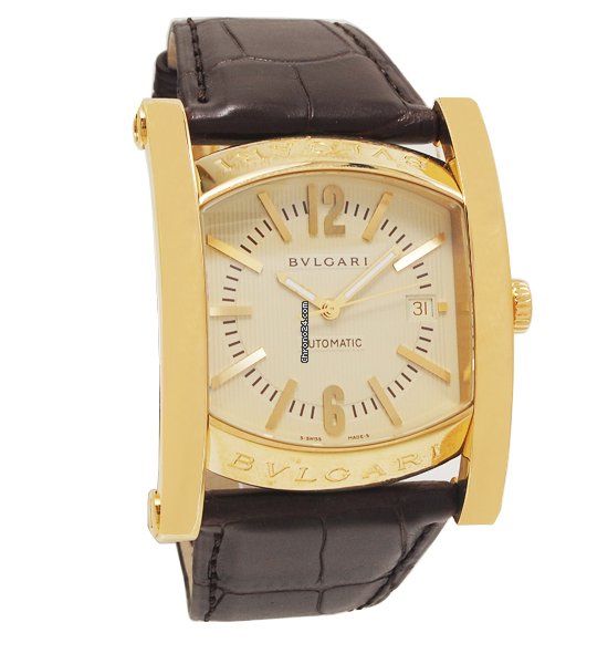 Bulgari Assioma Mens watch Unisex Automatic Yellow gold AA48G Replica 4