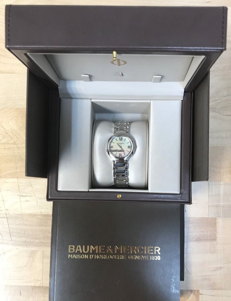 IMG_9081 Baume & Mercier Promesse Womens watch Quartz Steel MOA10160 Replica 4