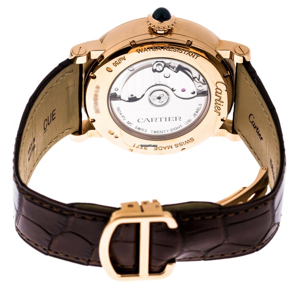 Cartier Rotonde de Cartier Manual winding Rose gold W1556240 Replica 4