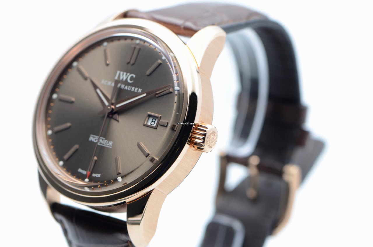 IMG_9081 IWC Ingenieur Automatic Mens watch Unisex Automatic Rose gold IW323312 Replica 4