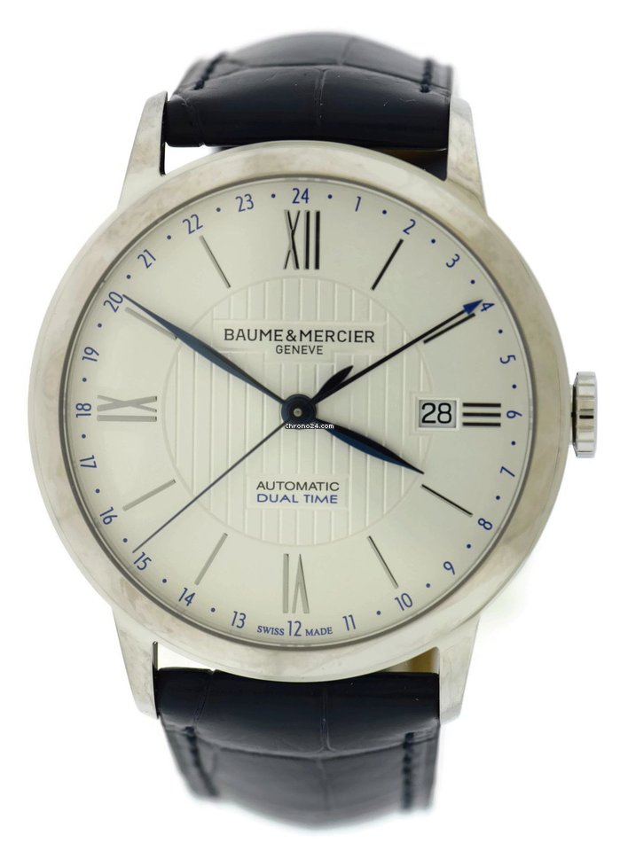 IMG_9081 Baume & Mercier Hampton Womens watch Quartz White gold MOA08145 Replica 4