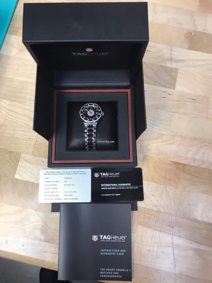 IMG_9081 TAG Heuer Formula 1 Lady Womens watch Quartz Steel WH1219 Replica 4