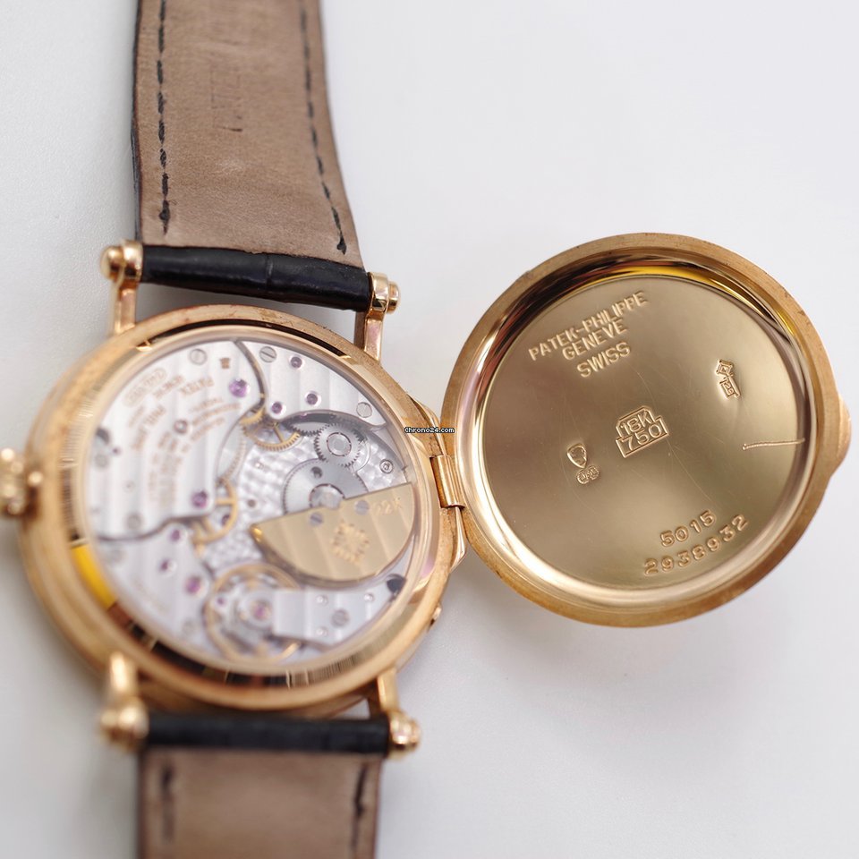IMG_9081 Patek Philippe Complications Automatic Yellow gold 5015J-001 Replica 4