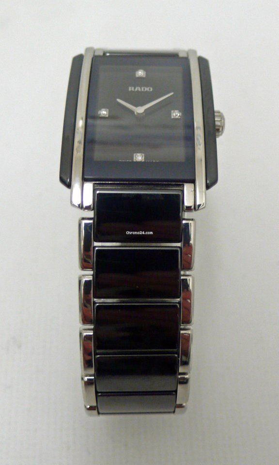 IMG_9081 Rado Integral Womens watch Quartz Ceramic R20613712 Replica 4