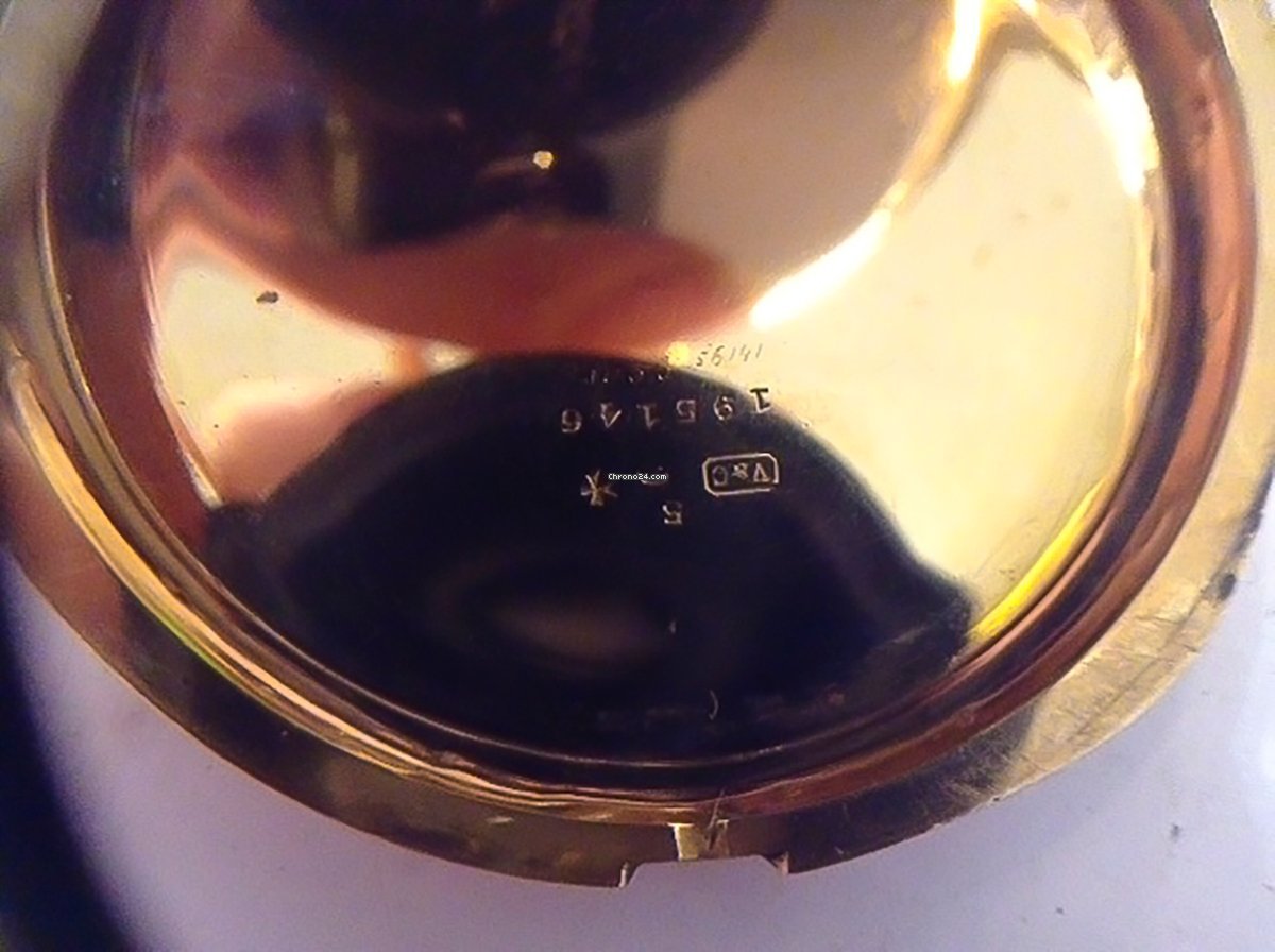 Vacheron Constantin Mens watch Unisex Manual winding Yellow gold 51mm Replica 4