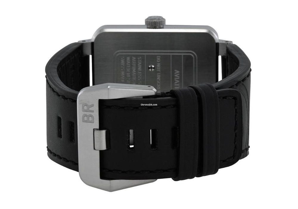 Bell & Ross BR 03-97 Reserve de Marche Mens watch Unisex Automatic Steel BR0397-BL-SI SCA Replica 4