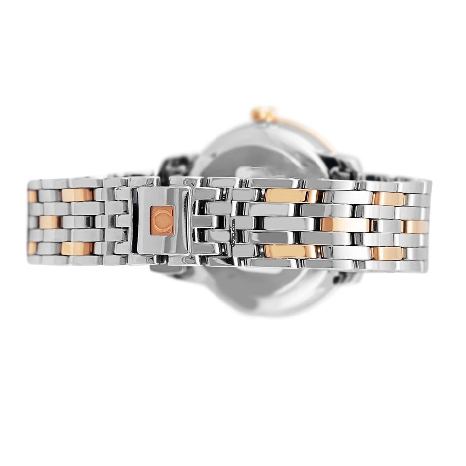 IMG_9081 Omega De Ville Prestige Womens watch Automatic Gold Steel 424.20.33.20.52.002 Replica 4