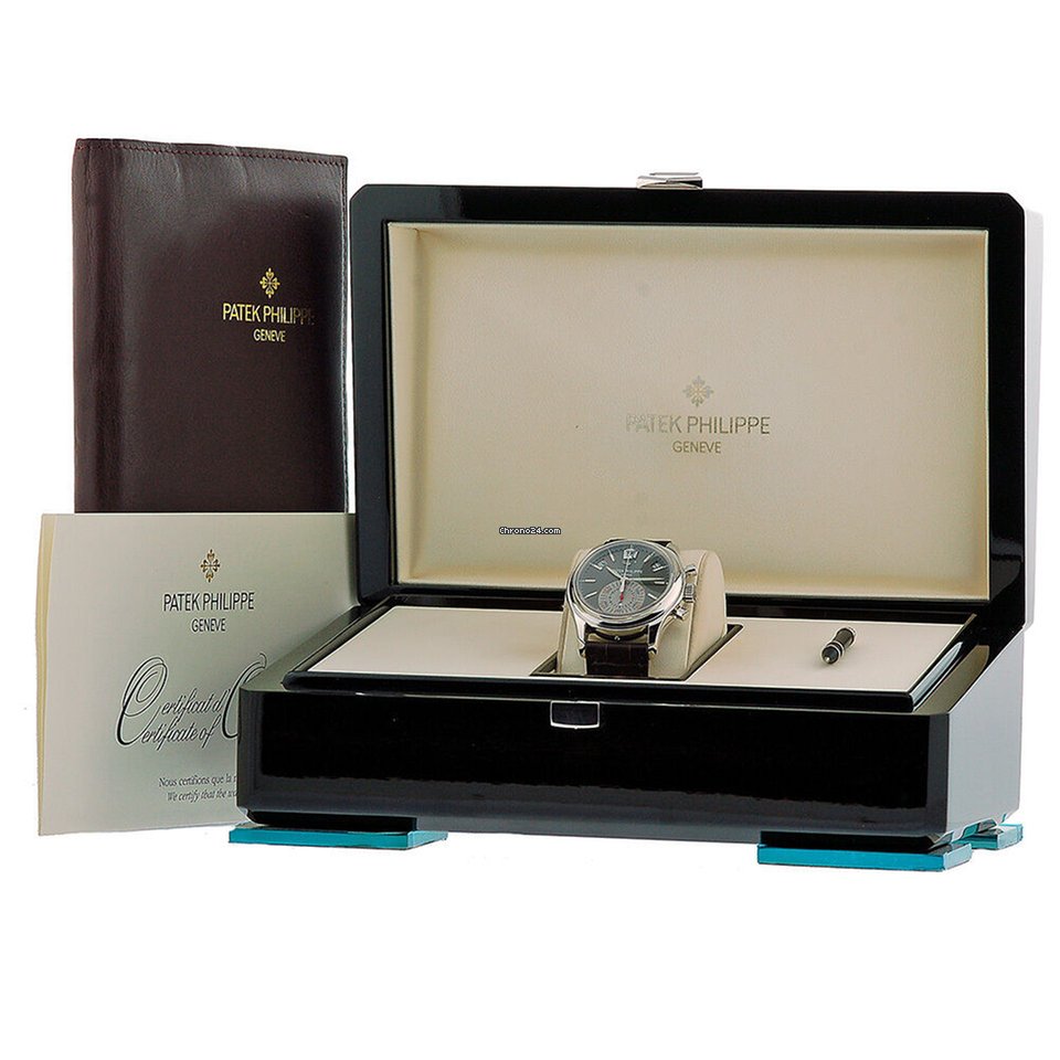 IMG_9081 Patek Philippe Annual Calendar Chronograph Mens watch Unisex Automatic Platinum 5960 Replica 4