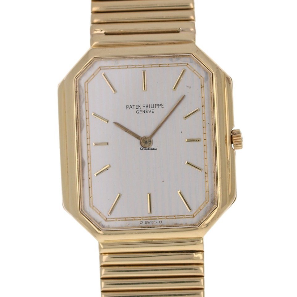 Patek Philippe Gondolo Mens watch Unisex Quartz Yellow gold 3853 Replica 4
